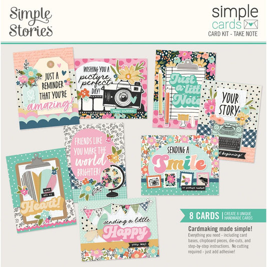 Take Note  Simple Stories Card Kit