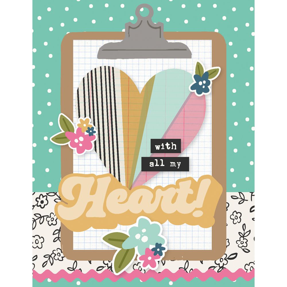 Simple Cards Take Note -Simple Stories Card Kit