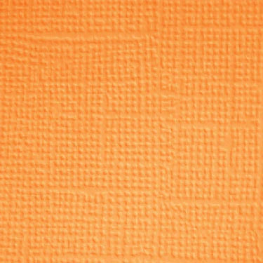 Tangerine Textured Cardstock by Doodlebug Designs
