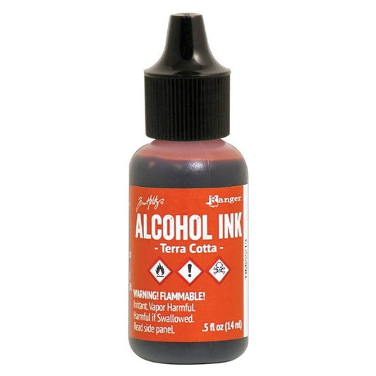 Tim Holtz Alcohol Ink .5 Ounce Terra Cotta - Ranger