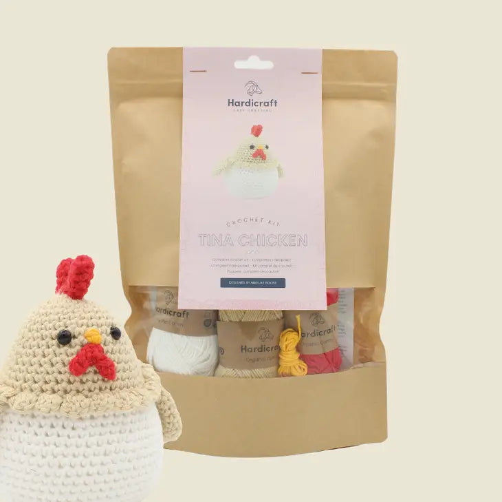Tina Chicken - DIY Crochet Kit  - Hardicraft USA
