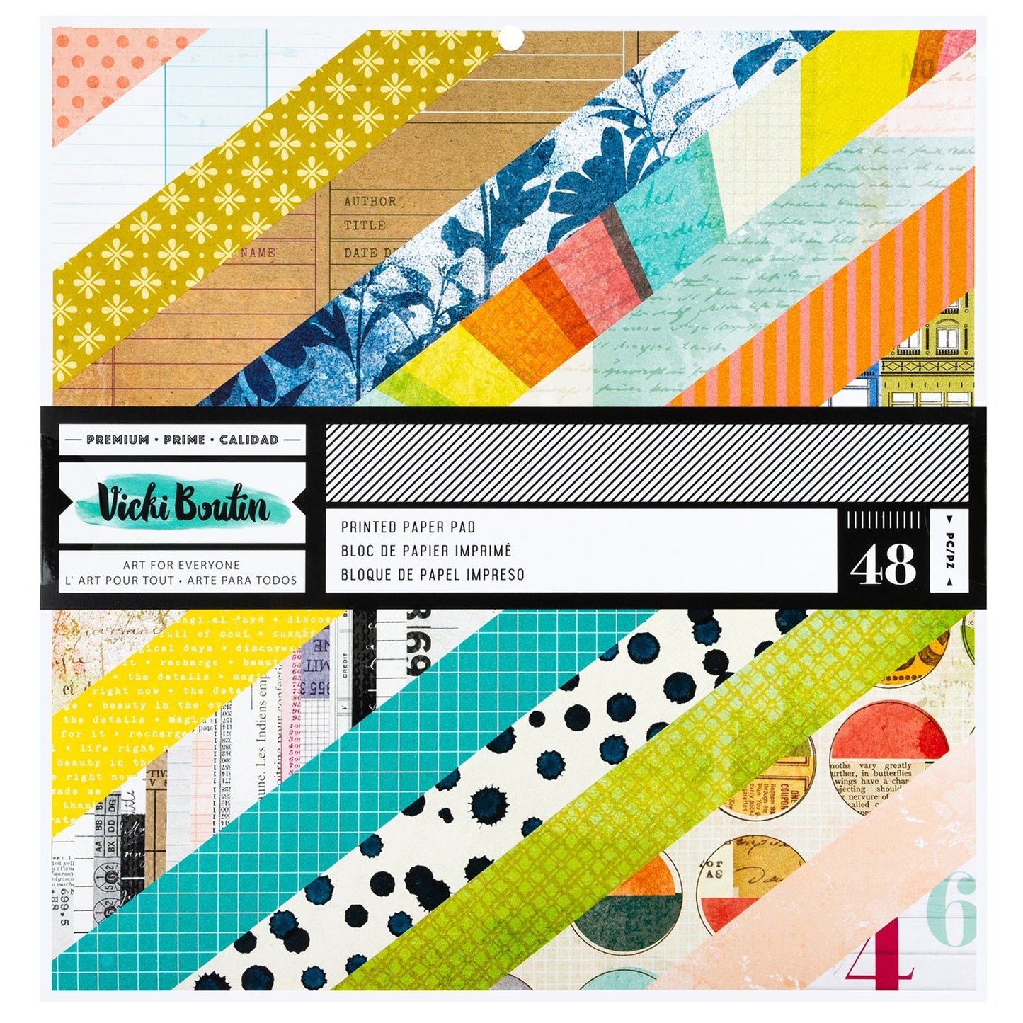 Vicki Boutin Mixed Media 12x12 Double Sided Pad