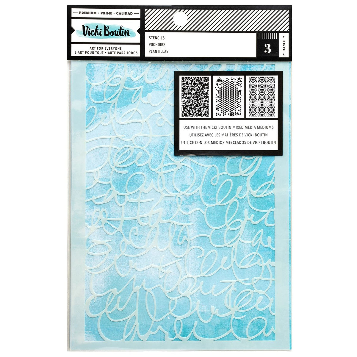 Vicki Boutin Stencil Set