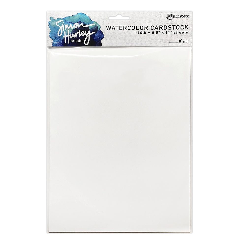Watercolor Cardstock 8.5x11 by Smon Hurley Create