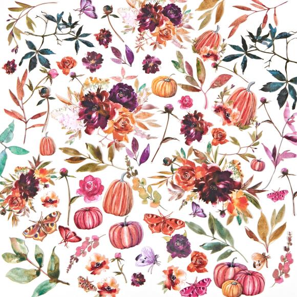 Wildflower Laser Cut Outs ARToptions Spice - 49 and Market