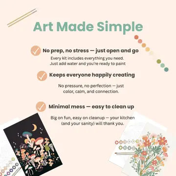 Walk in Nature Paint By Number Kit - by Breate People