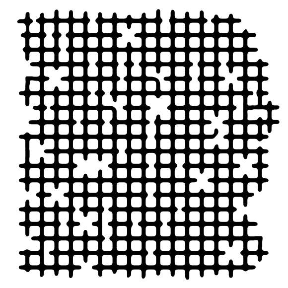 Worn Mesh Stencil 6x6 Woodware Craft Collections - Creative Expressions