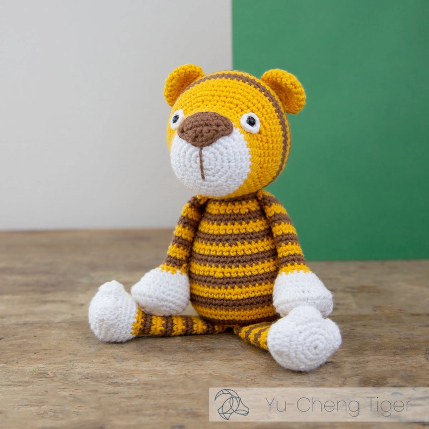 Yu Cheng Tiger - DIY Crochet Kit  - Handicraft USA