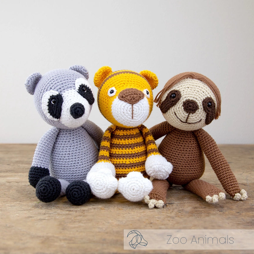 Yu Cheng Tiger - DIY Crochet Kit  - Handicraft USA