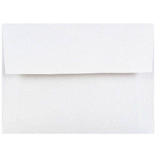 A2 Invitation Envelopes, 4.38 x 5 3/4, White, 25 Pack