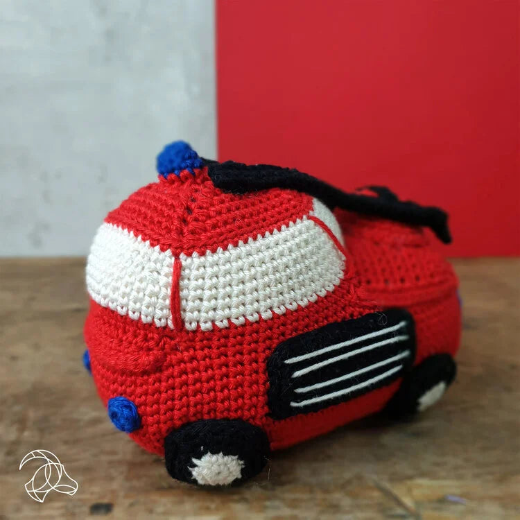 Firetruck - DIY Crochet Kit  - Hardicraft USA