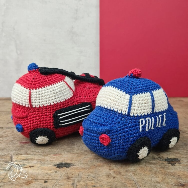 Firetruck - DIY Crochet Kit  - Hardicraft USA