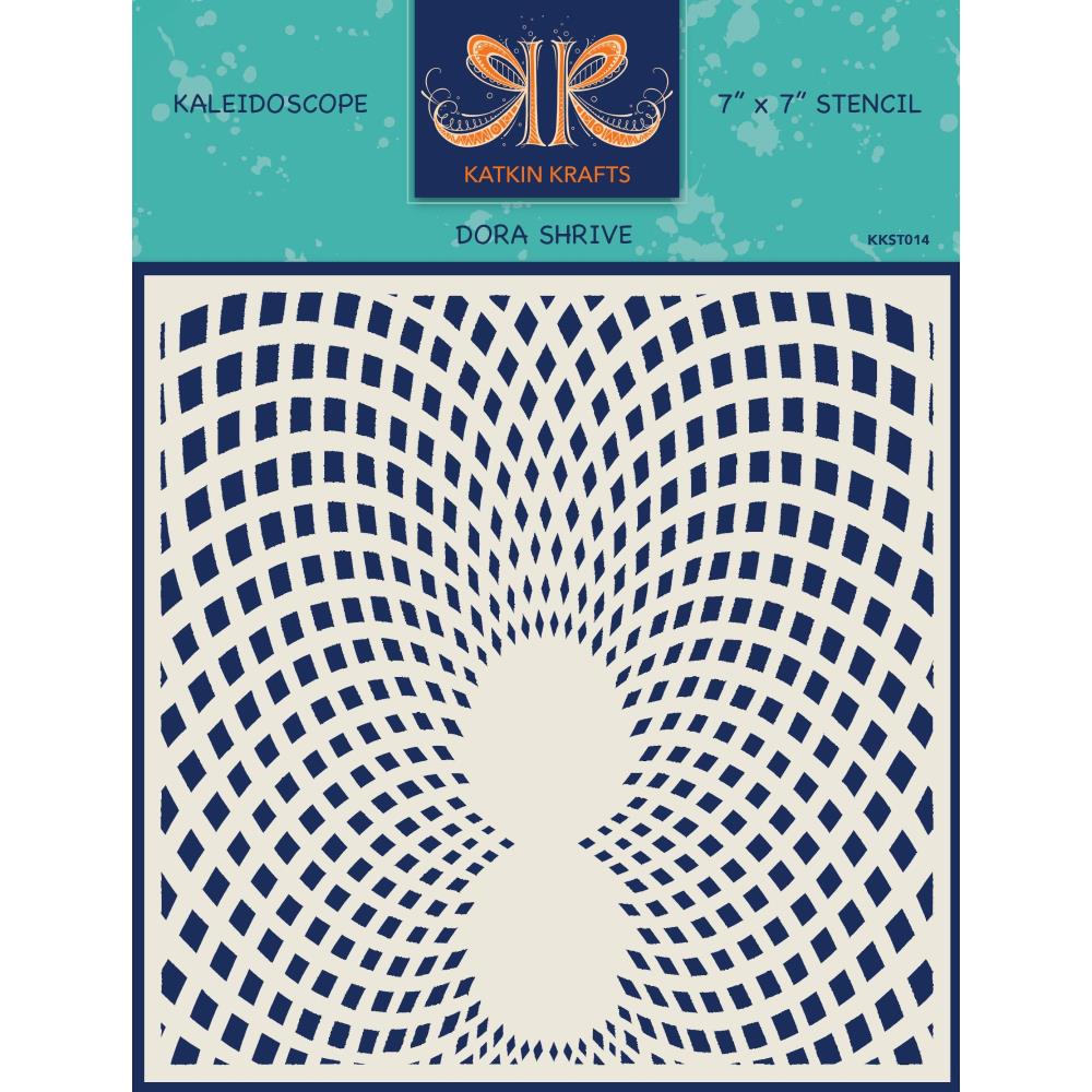 Creative Expressions - Kaleidoscope Stencil 7x7 Katkin Krafts
