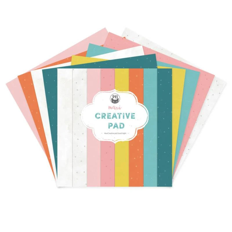 P13 Maxi Good Night 12x12 Pattern Scrapbook Paper Pad
