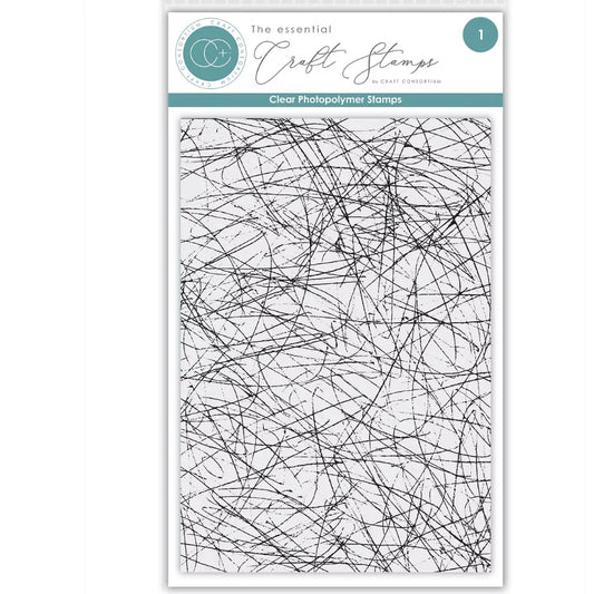 Scribble Clear Stamp by Craft Consortium