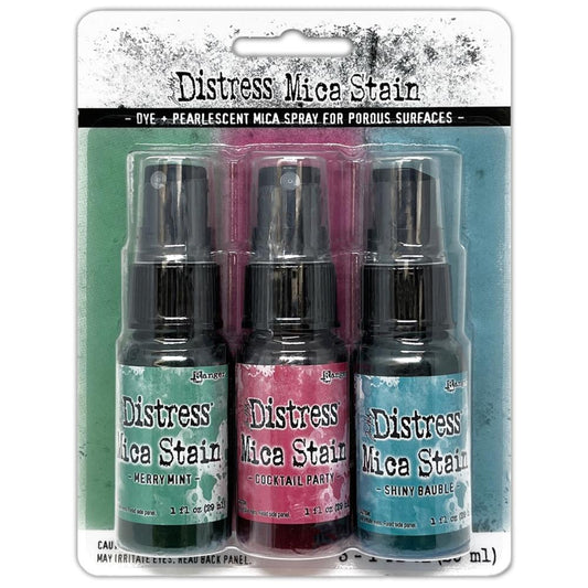 Tim Holtz Distress Mica Stain Holiday Set #4 - Ranger