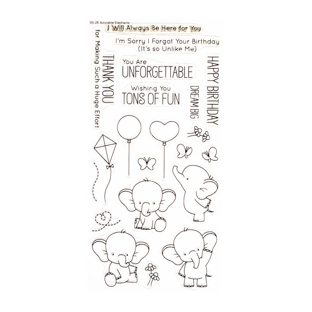 Adorable Elephants Stamp Set - My Favorite Things