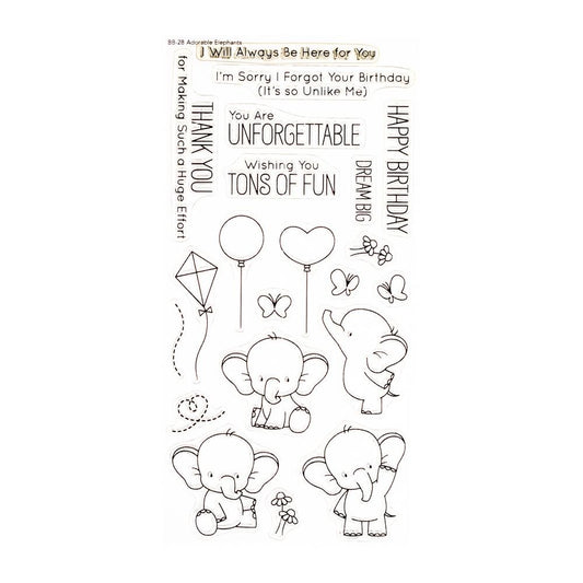 Adorable Elephants Stamp Set - My Favorite Things