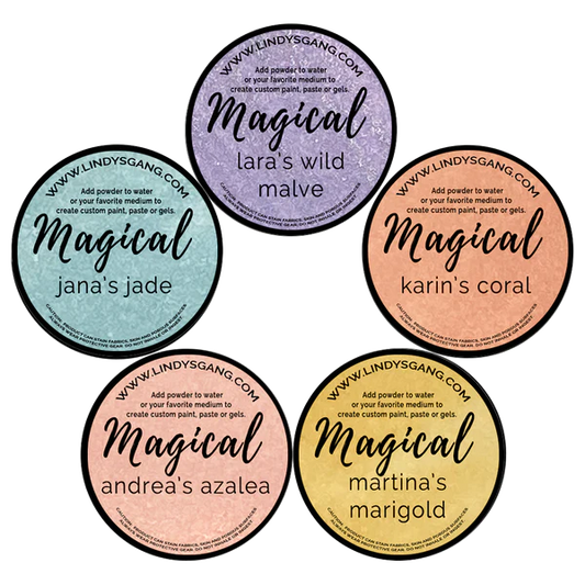 Alexandra's Artists Shimmer Magical Powders Set - Lindys Stamp Gang
