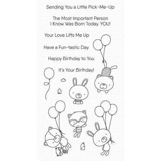 Balloon Besties Stamps and Coordinating Die-namics Die Set - My Favorite Things