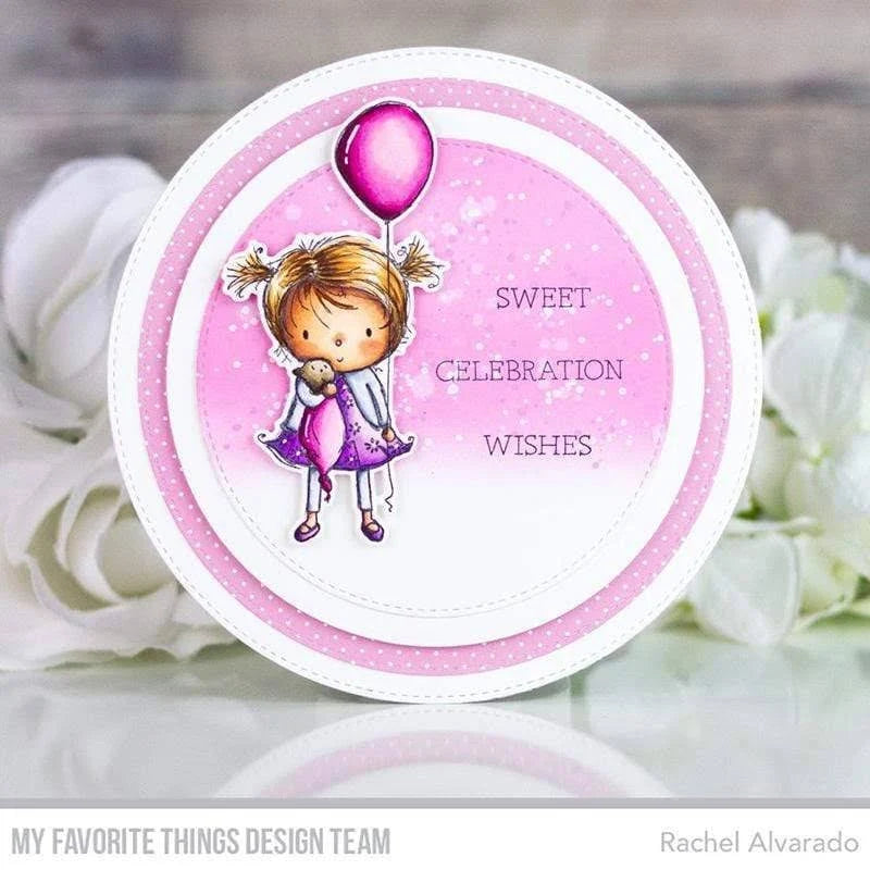 Birthday Cutie Stamps and Coordinating Die-namics Die Set - My Favorite Things