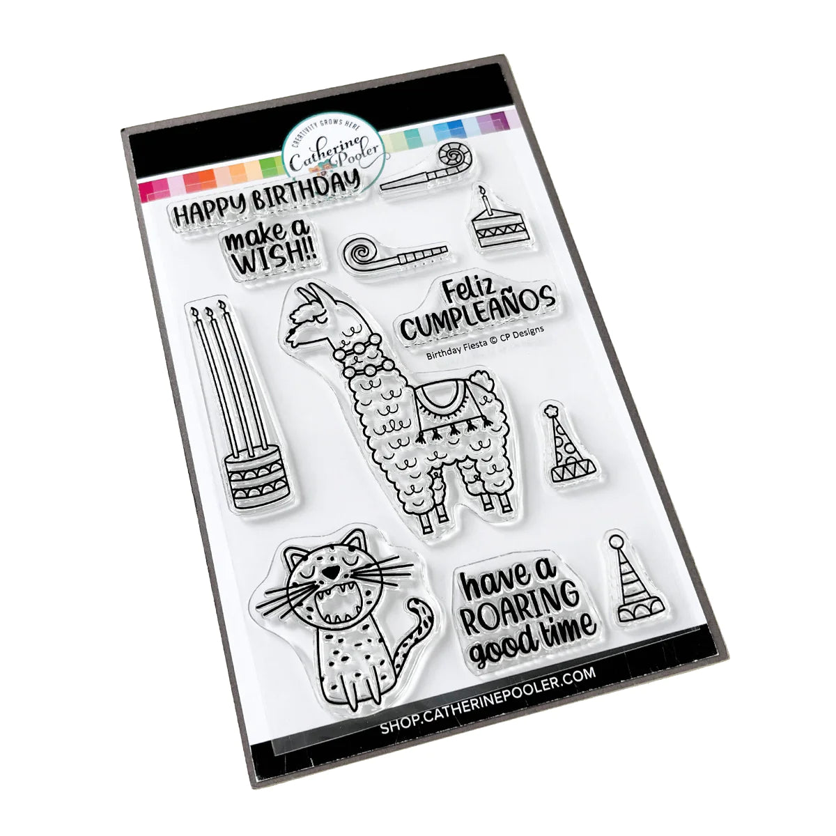 Birthday Fiesta Stamp set by Catherine Pooler Designs