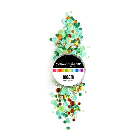 Bogota Sequin Mix Embellsihments by Catherine Pooler Designs