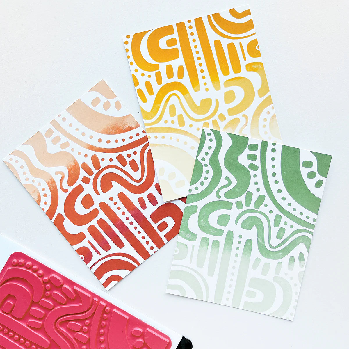 Cha Cha Slide Background Stamp by Catherine Pooler Designs