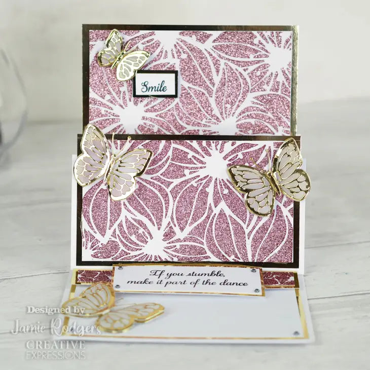 Creative Expressions - Clematis Burst Stencil Mask Set