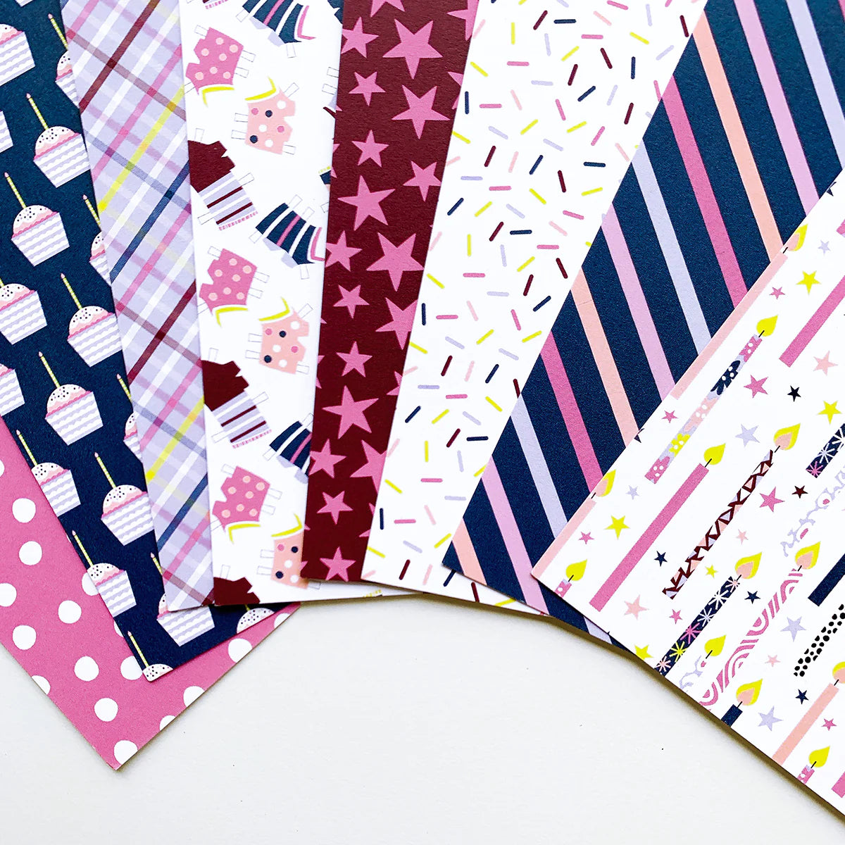 Cupcakes and Candles 6x6 Pattern Paper Pad - Catherine Pooler Designs
