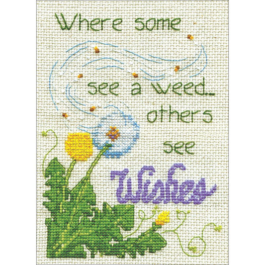 Dandelion Wishes Cross Stitch Kit