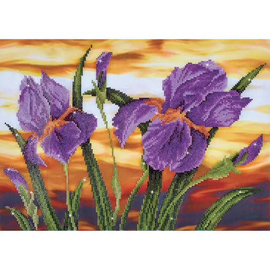 Iris Sunset Diamond Dotz Painting Art Kit