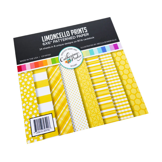 Limoncello Prints 6x6 Pattern Paper Pad Catherine Pooler
