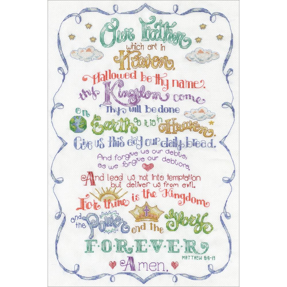 Lord's Prayer Cross Stitch Kit