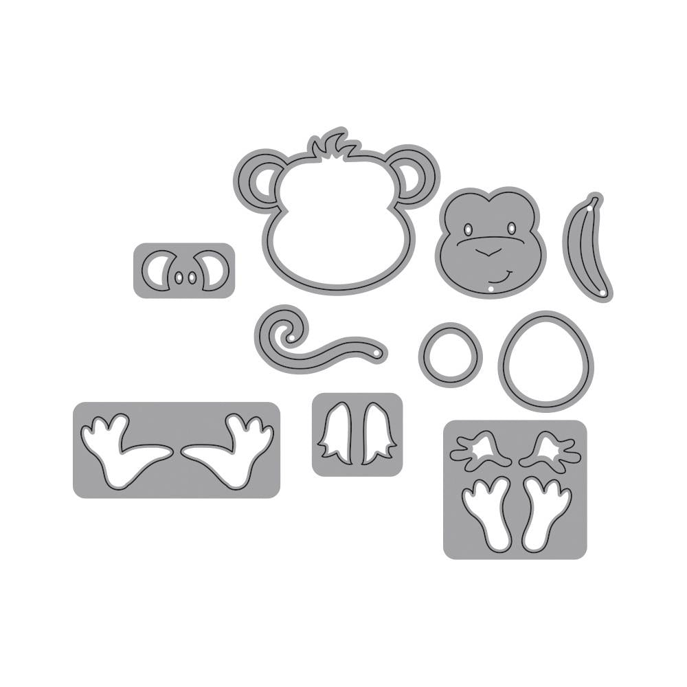 Elizabeth Craft Metal Die Monkey
