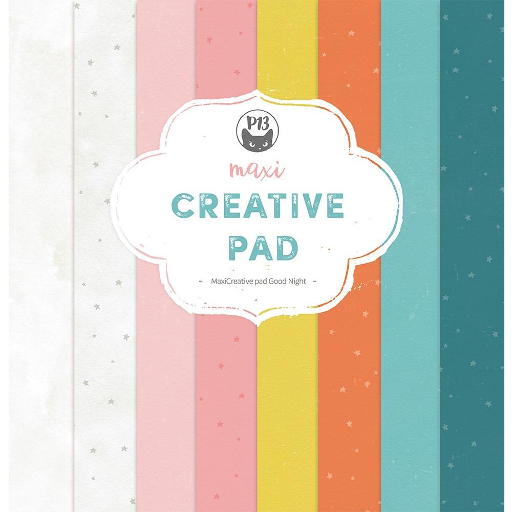 P13 Maxi Good Night 12x12 Pattern Scrapbook Paper Pad