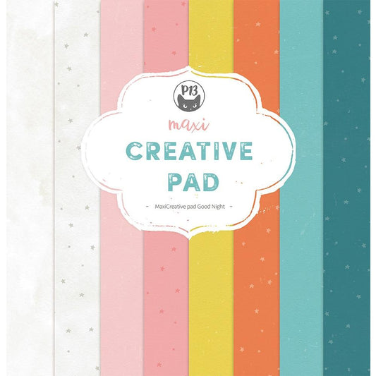 P13 Maxi Good Night 12x12 Pattern Scrapbook Paper Pad