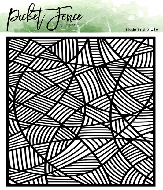 Pathways 6x6 Stencil Mask by Picket Fence Studios