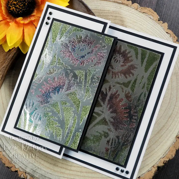 Creative Expressions Poppy Garden Stencil Mask