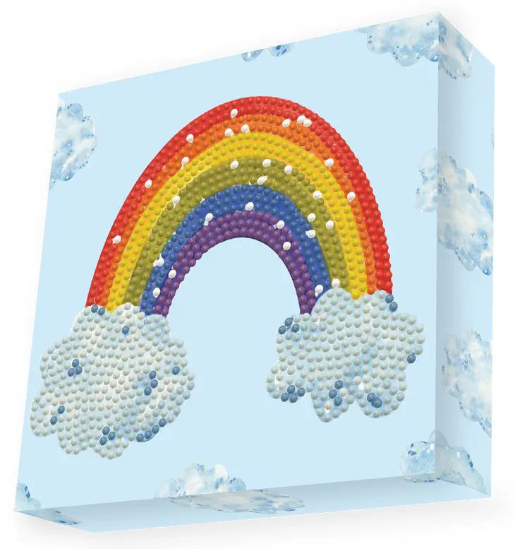 Rainbow Smile Beginner Diamond Dotz Painting Art Kit for Kids