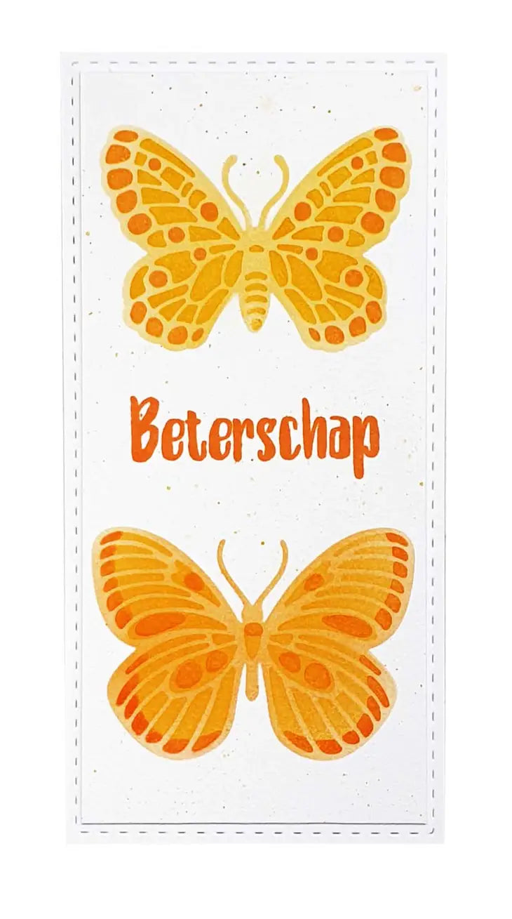 Fly Butterflies Essentials Mask Stencil Set Layered Butterflies