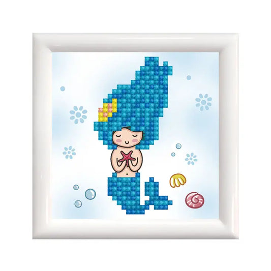 Sea Star-Framed by Diamond Dotz Beginner for Kids