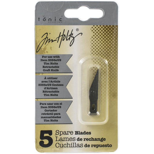 Tim Holtz Retractable Craft Knife Refill Blades 5/Pkg