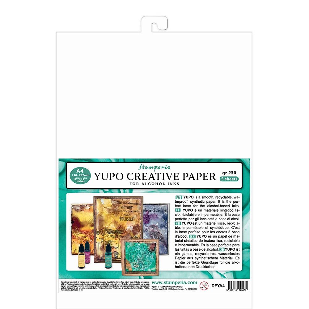 Stamperia Yupo Creative Paper Pack A4