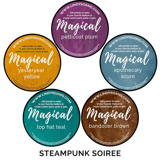 Steampunk Soiree Shimmer Magical Powders Set - Lindys Stamp Gang