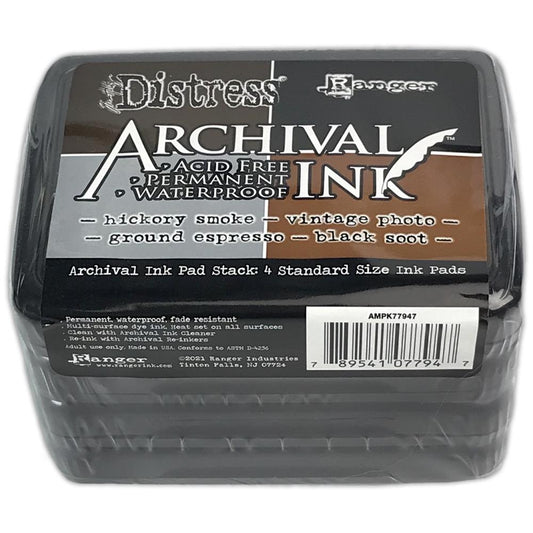 Ranger Archival Mini Ink Pad Kits-Kit 1 