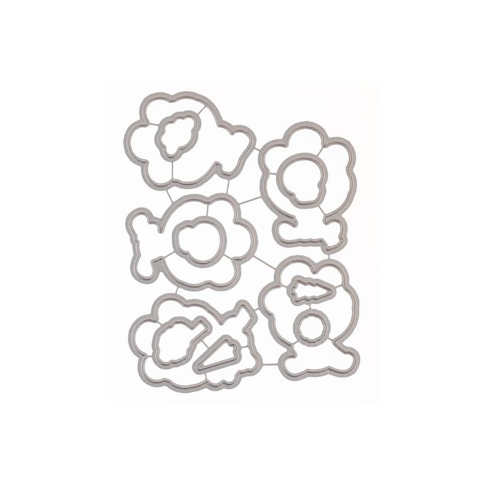 This Hugs For You Stamps and Coordinating Die-namics Die Set - My Favorite Things