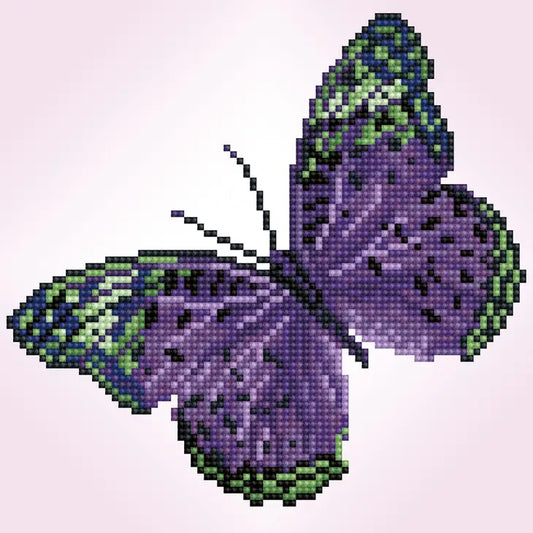 Whisper Purple Diamond Painting Art Kit by Diamond Dotz