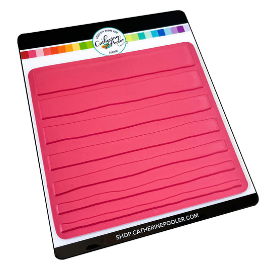 Wonky Stripe Background Stamp - Catherine Pooler Designs