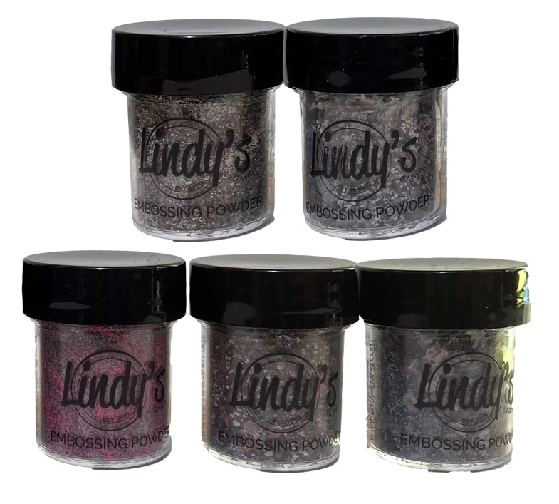 Chunky Rust Embossing Powder You Rock Lindy's Stamp Gang Chunky Embossing Powder Set – This and That ...